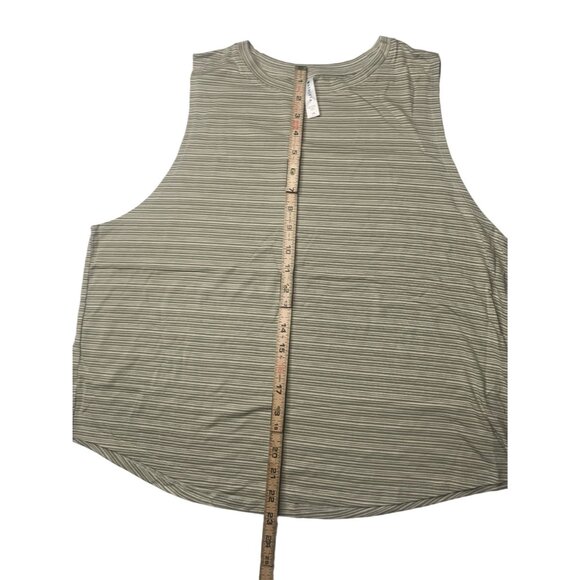 ATHLETA Cloudlight Striped Muscle Tank 1X - Picture 6 of 10